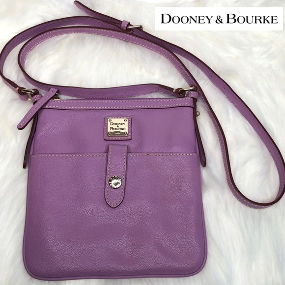 purple dooney and bourke crossbody